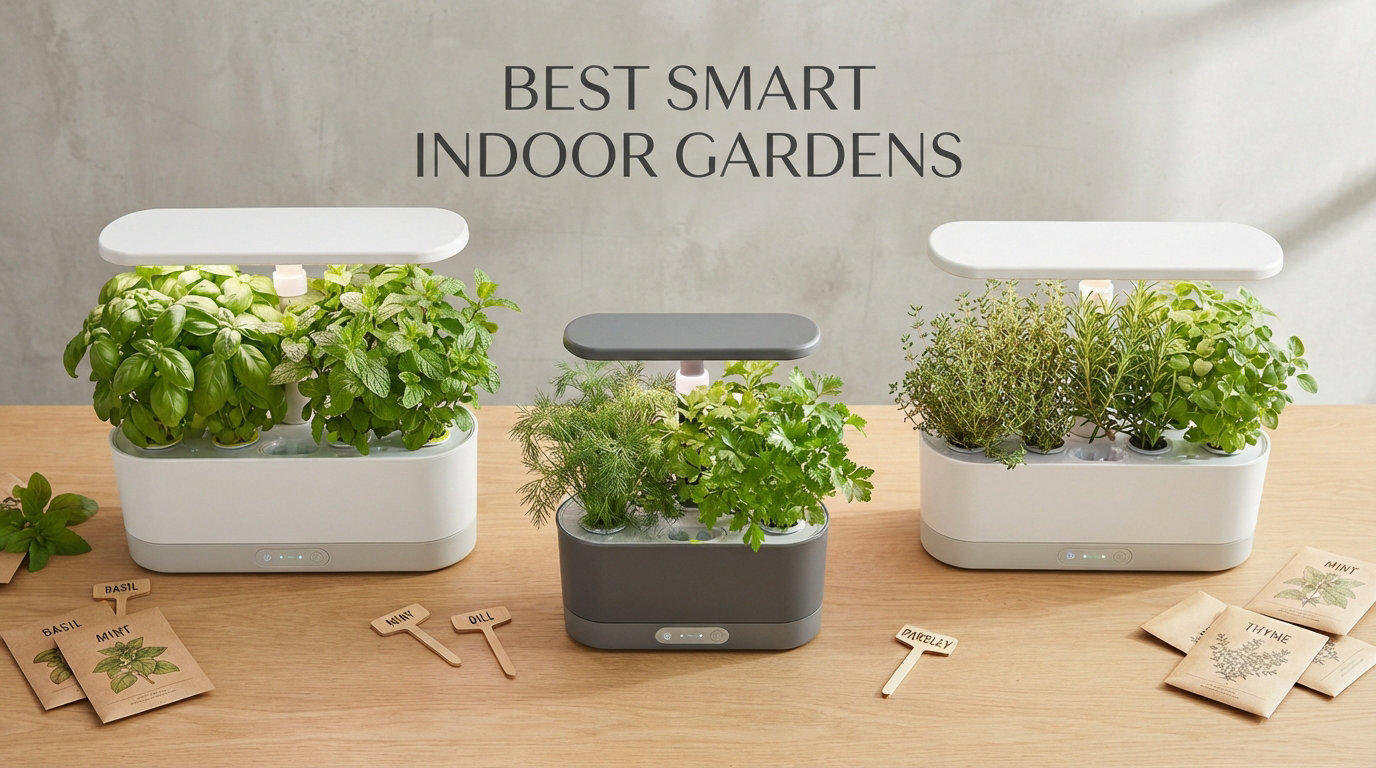 best smart indoor gardens