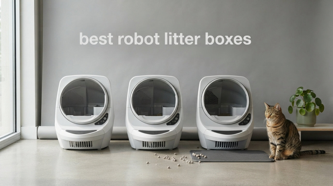 best robot litter boxes