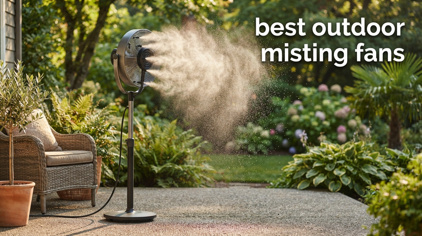 best outdoor misting fans