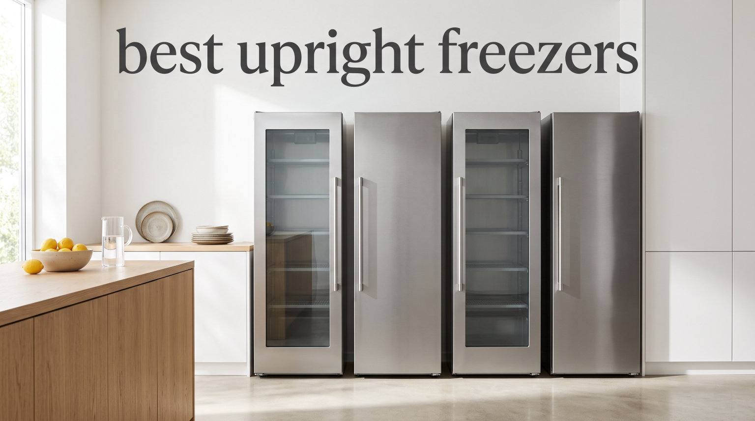 best upright freezers