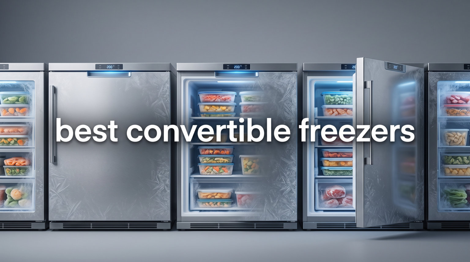 best convertible freezers