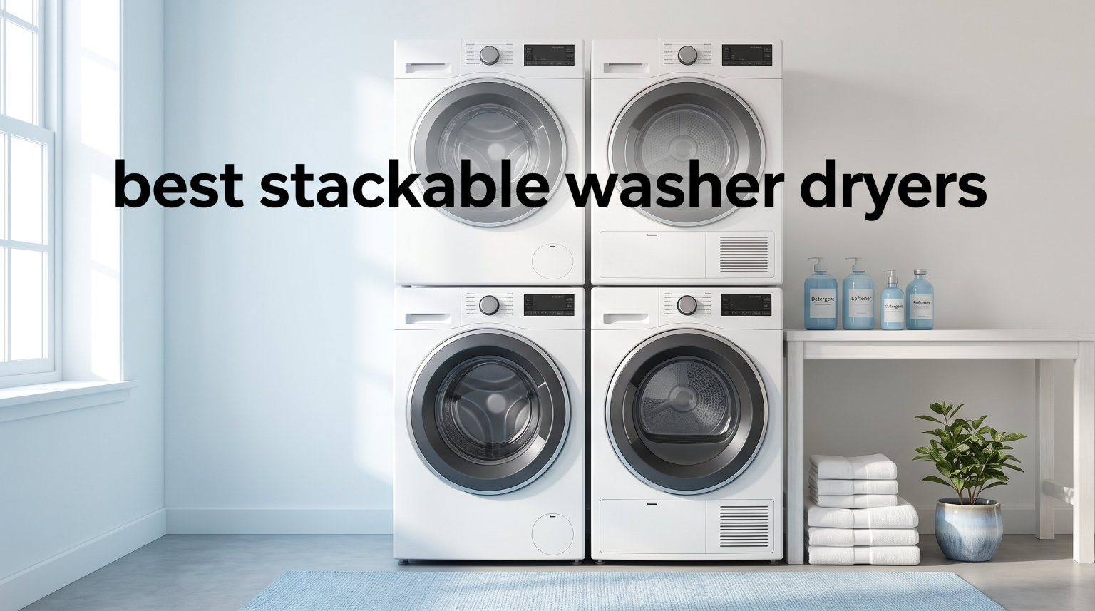 best stackable washer dryers
