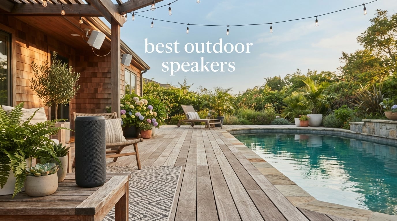 best outdoor speakers