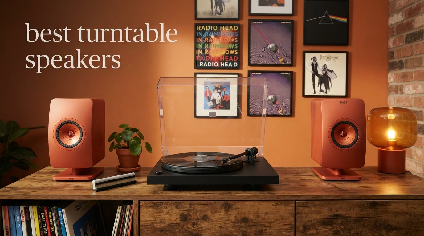 best turntable speakers