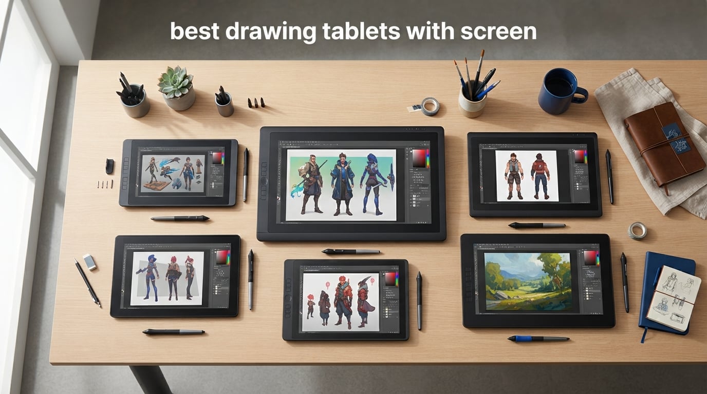 best drawing tablets with screen