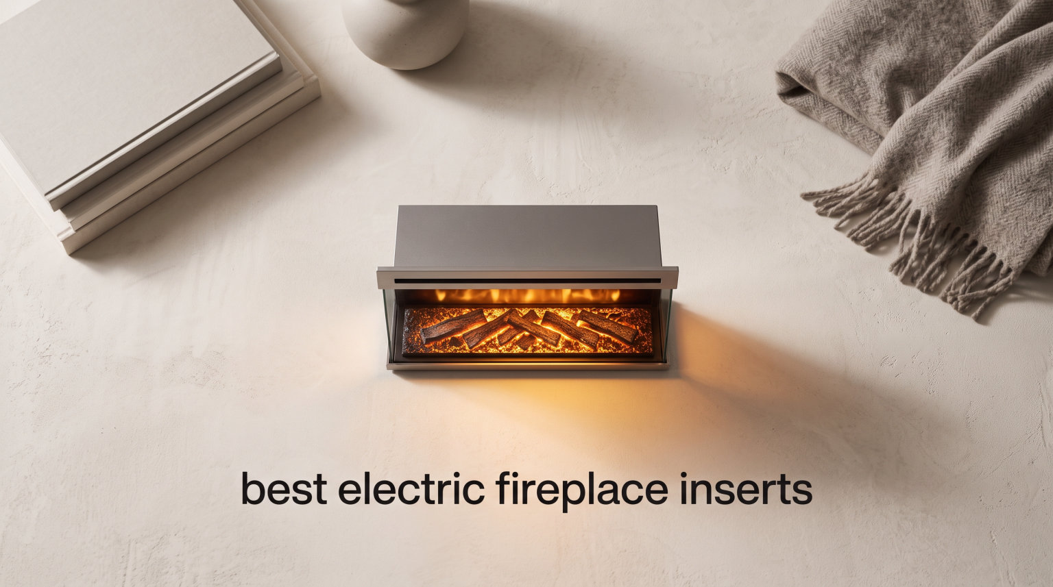 best electric fireplace inserts