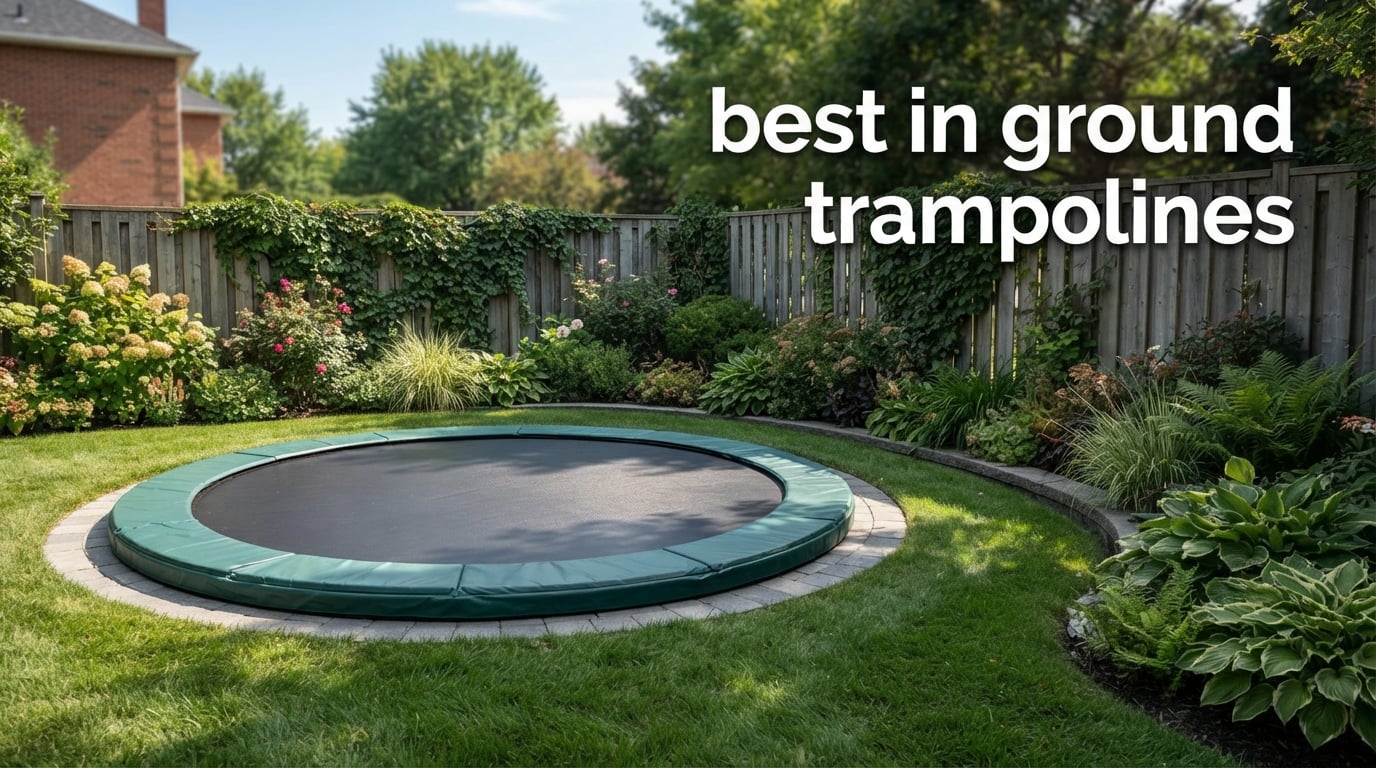 best in ground trampolines