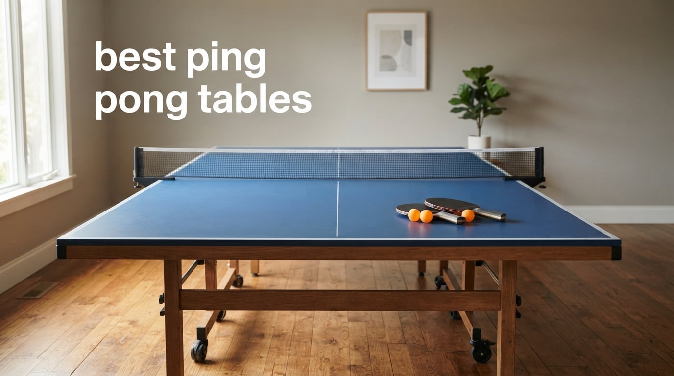 best ping pong tables