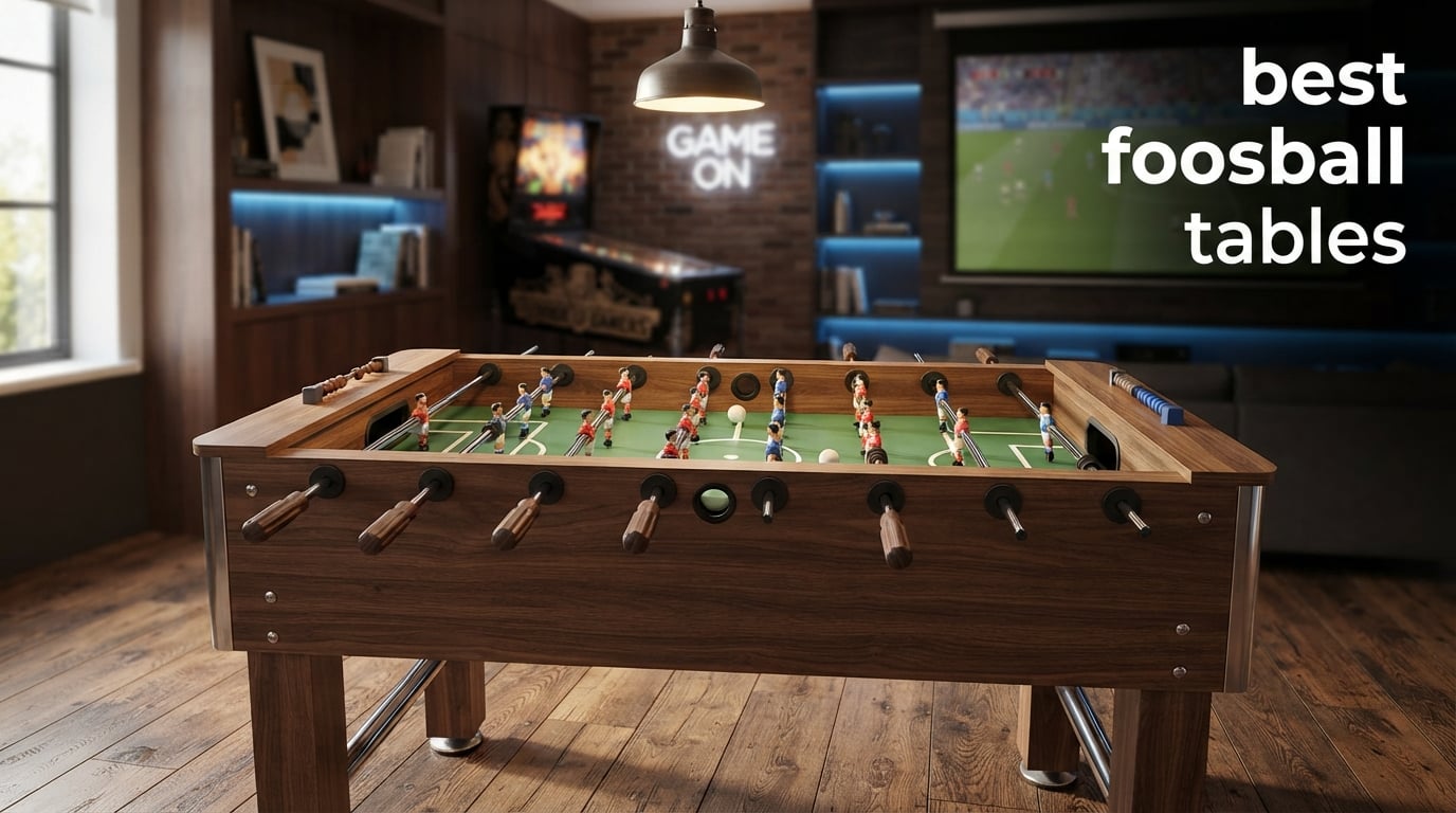 best foosball tables