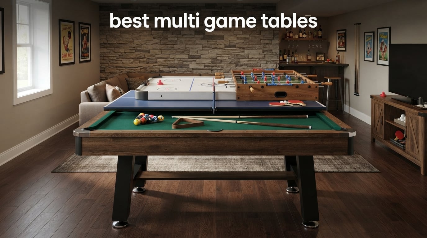 best multi game tables