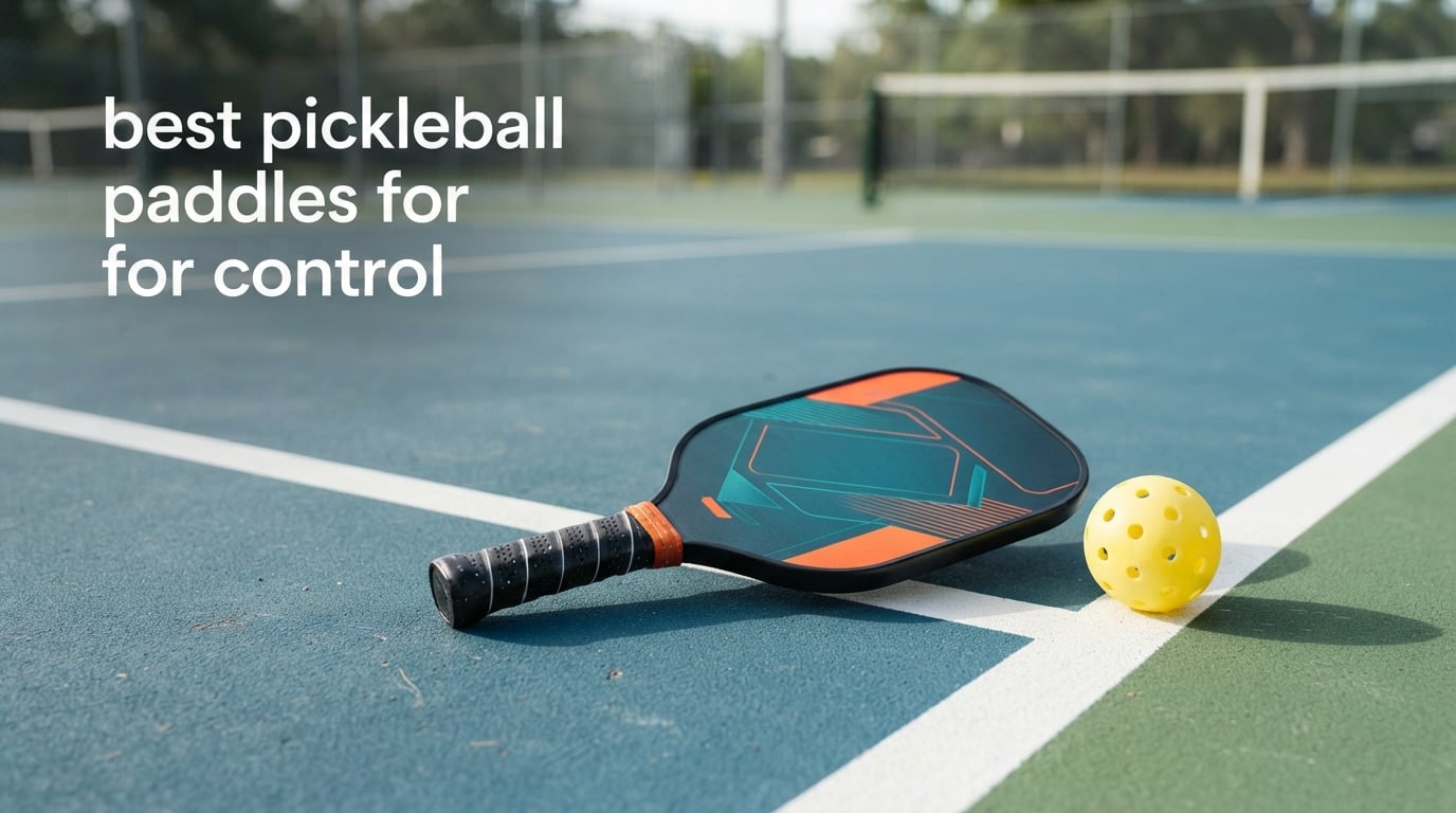 best pickleball paddles for control
