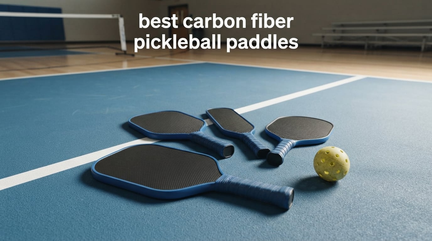 best carbon fiber pickleball paddles