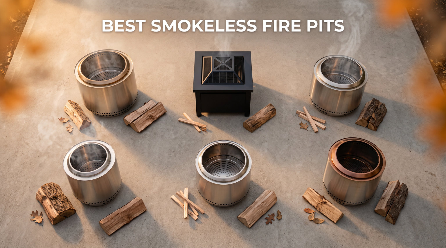 best smokeless fire pits