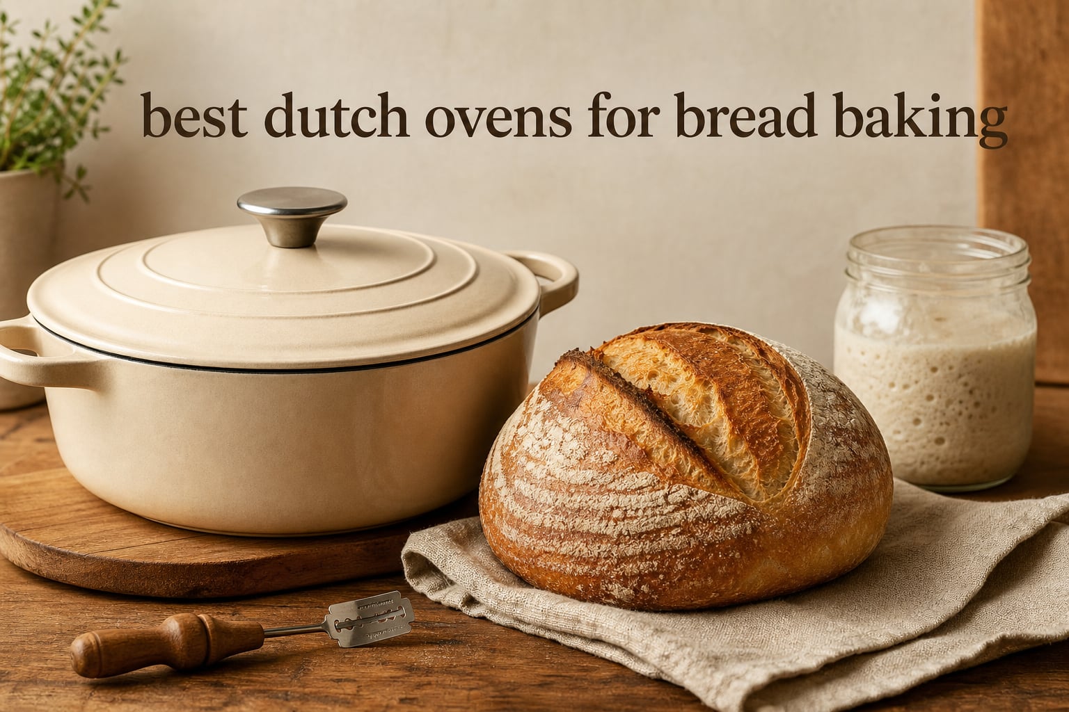 best dutch ovens for bread baking