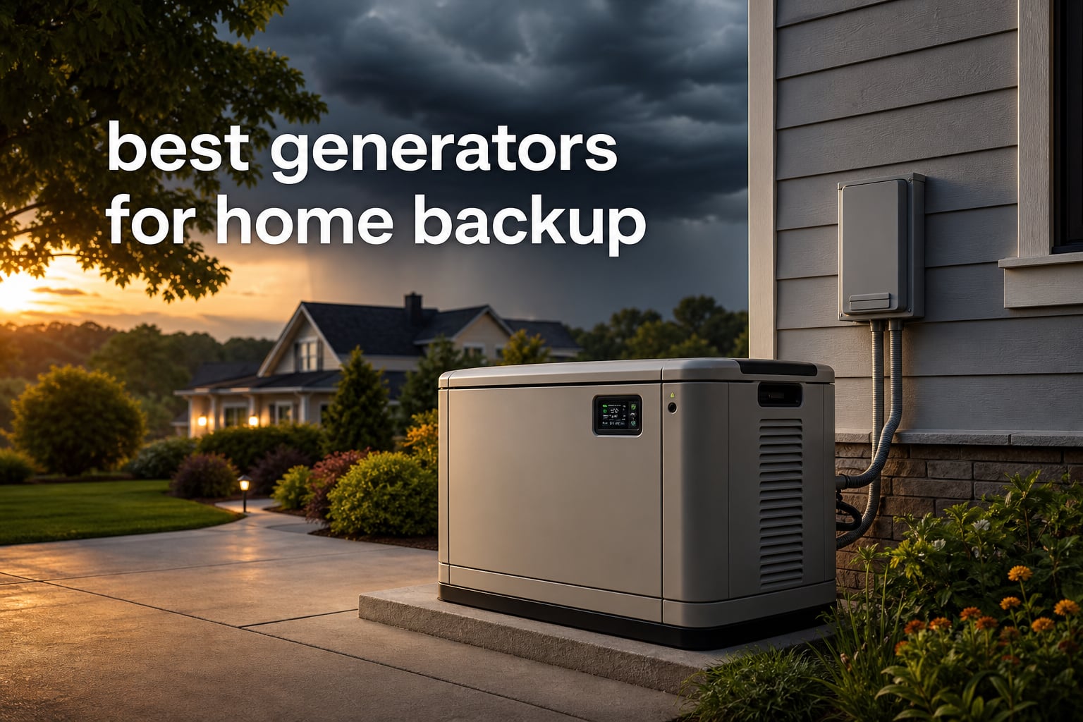 best generators for home backup