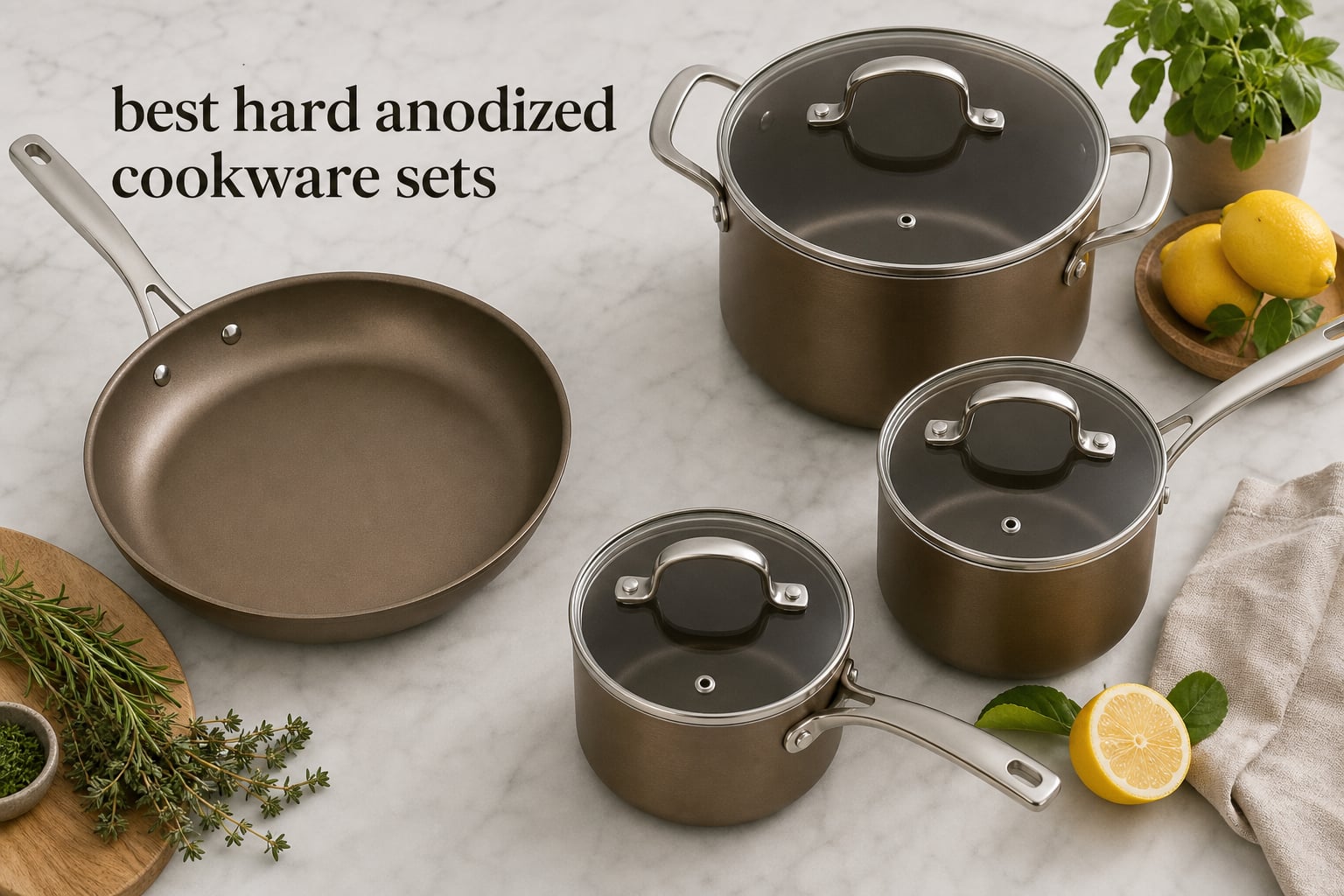 best hard anodized cookware sets