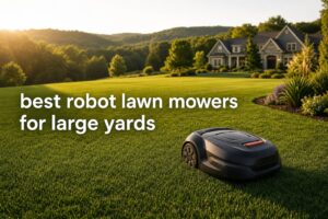 best robot lawn mowers for large yards