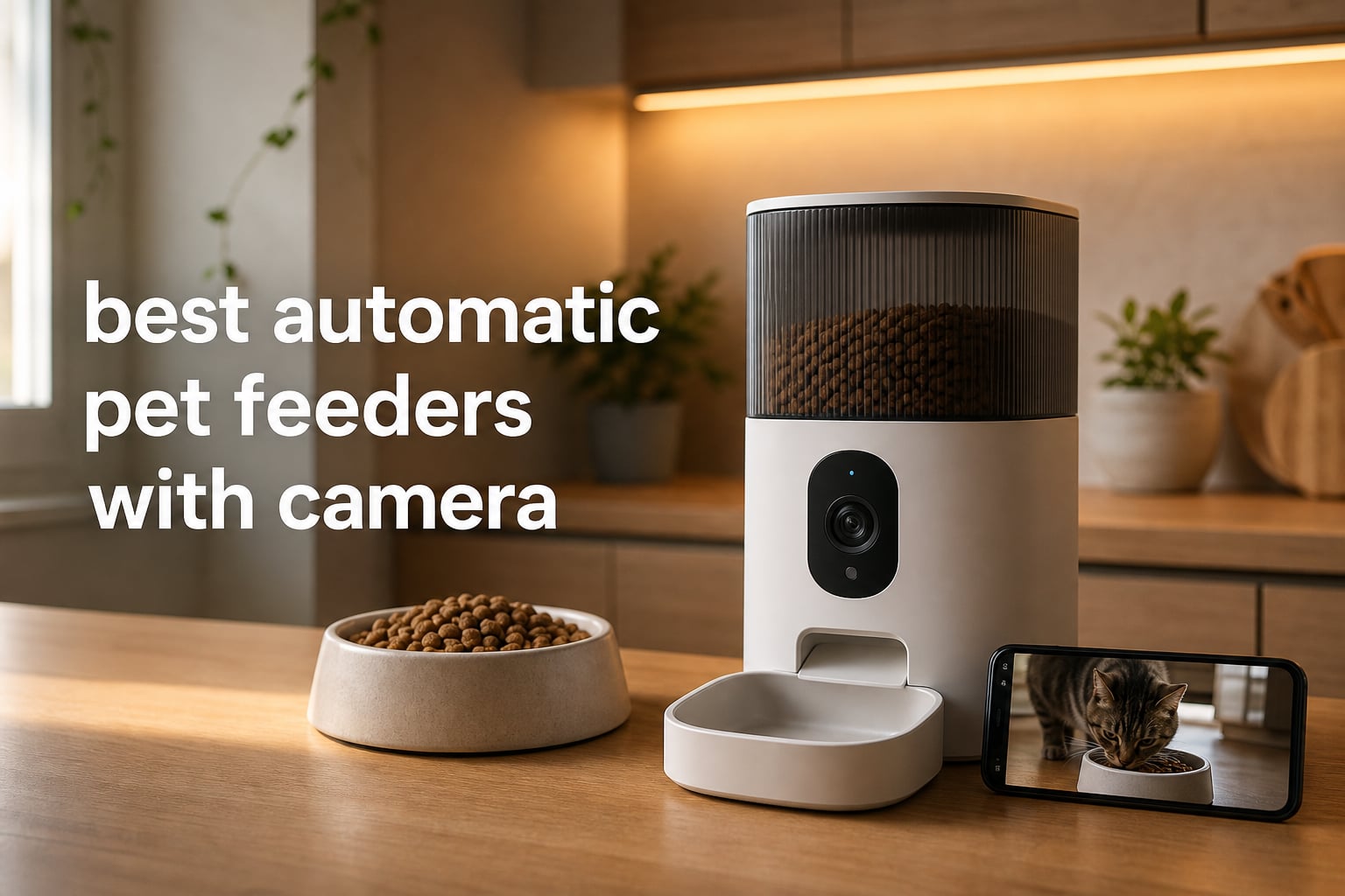 best automatic pet feeders with camera