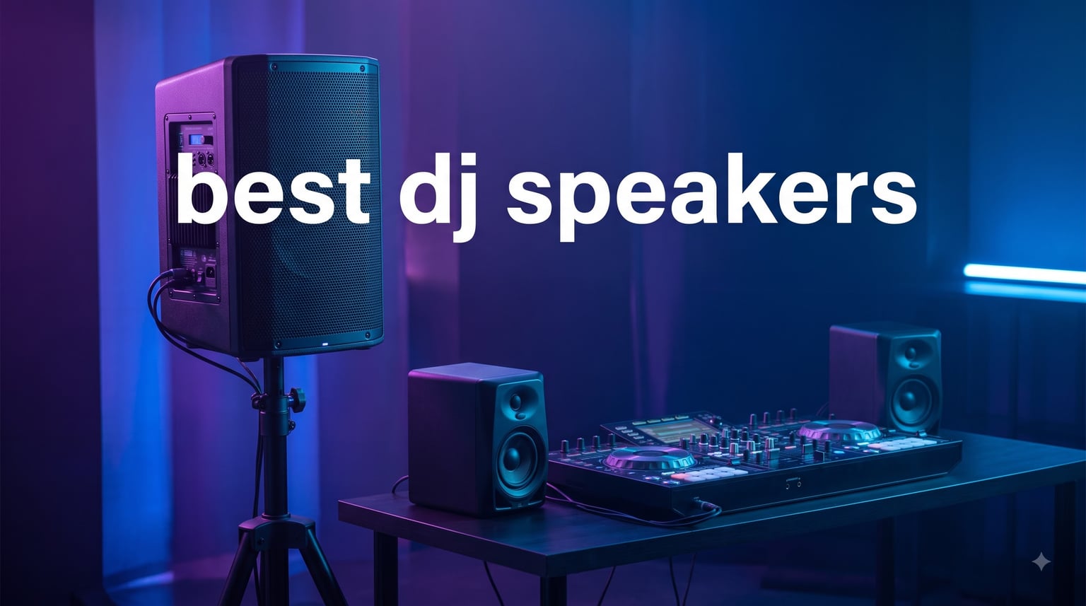 best dj speakers