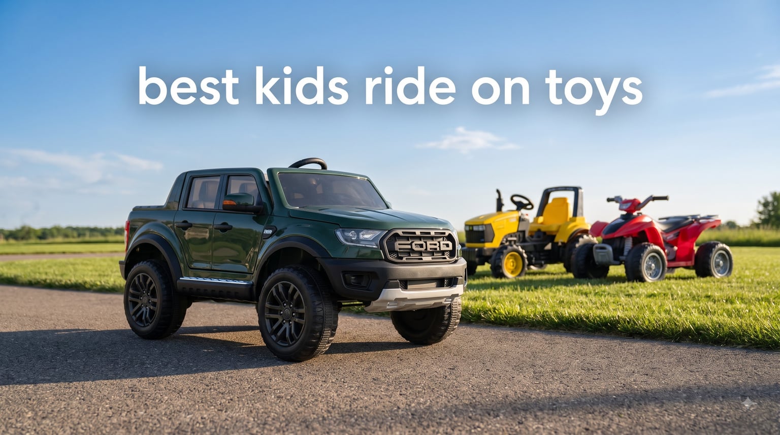 best kids ride on toys