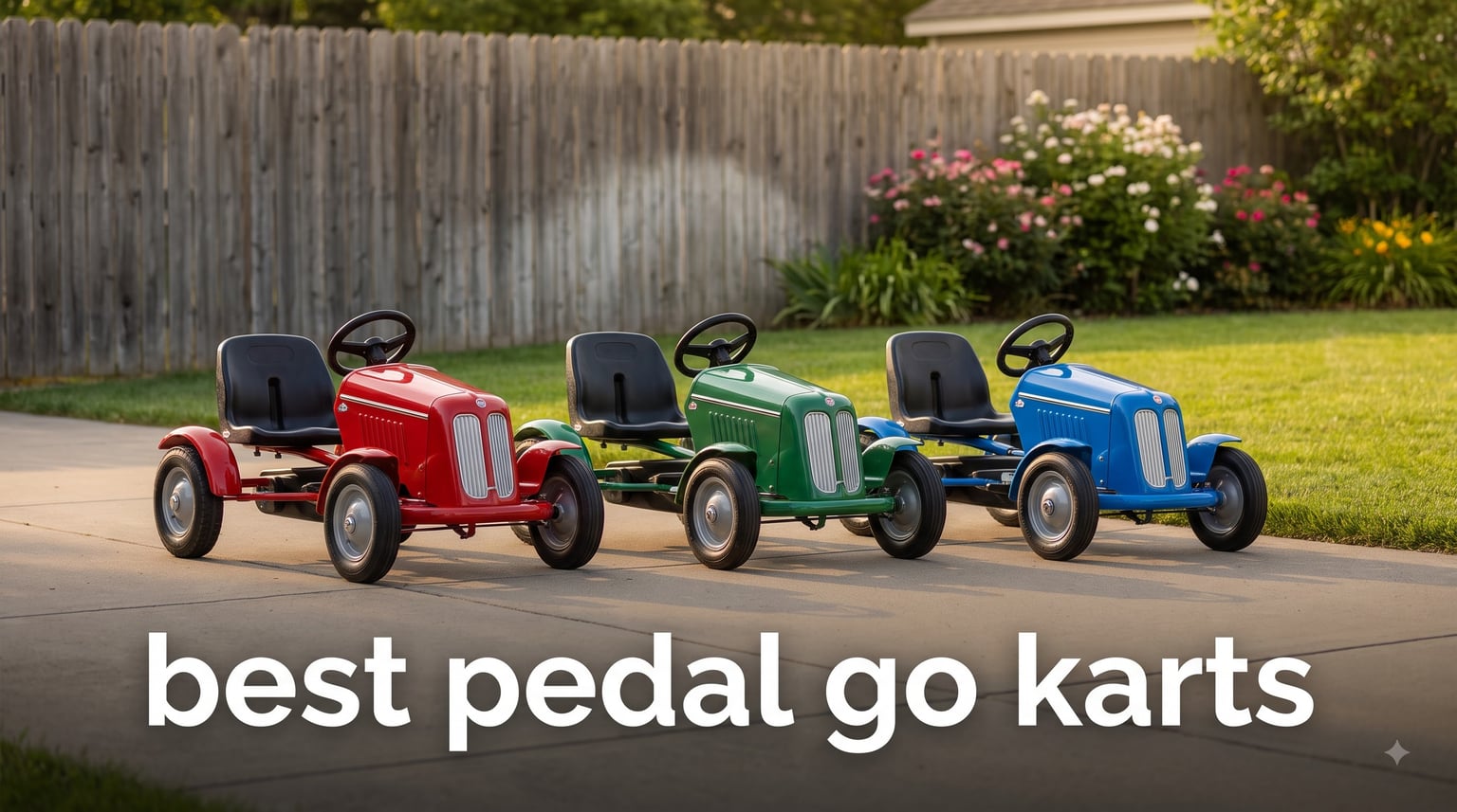 best pedal go karts