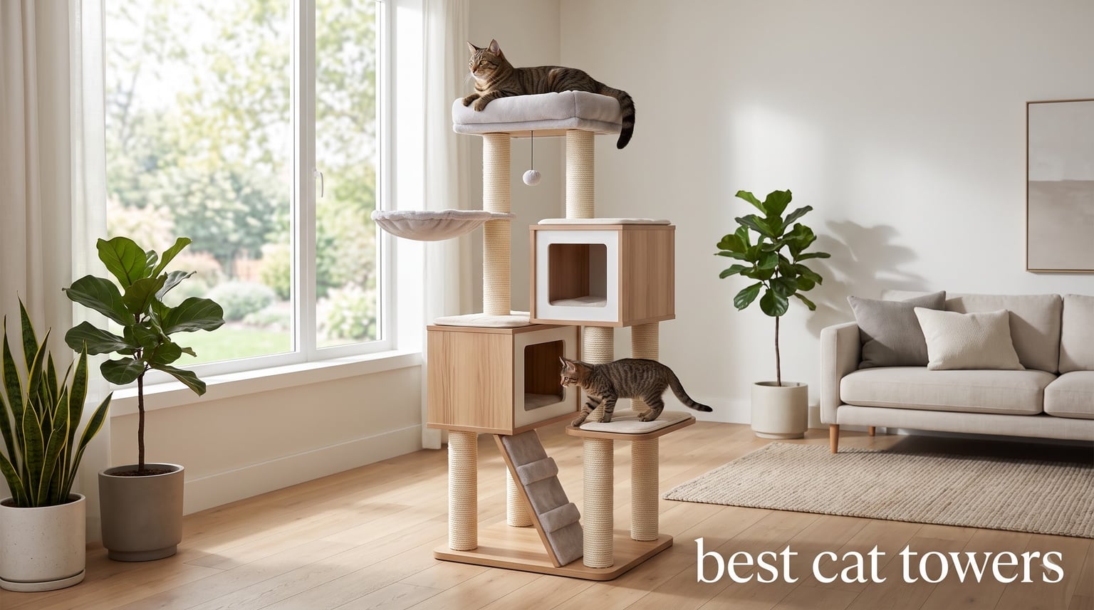 best cat towers
