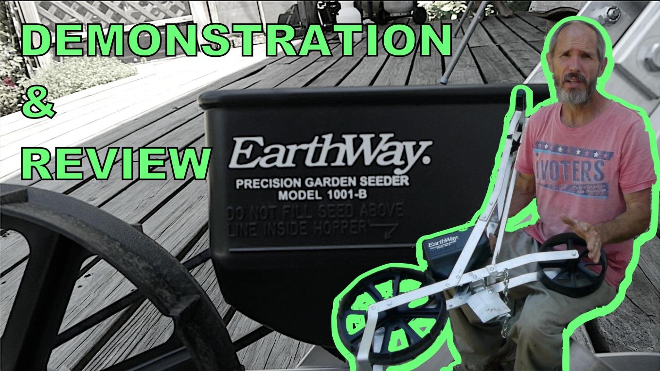 EarthWay Products 10001 Precision Garden Seeder with 7 Seed Plates, Sweet Corn Planter, Accurate Seed Drill for Gardeners, Durable Corn Planter, Use in Prepared Soil customer photo 2