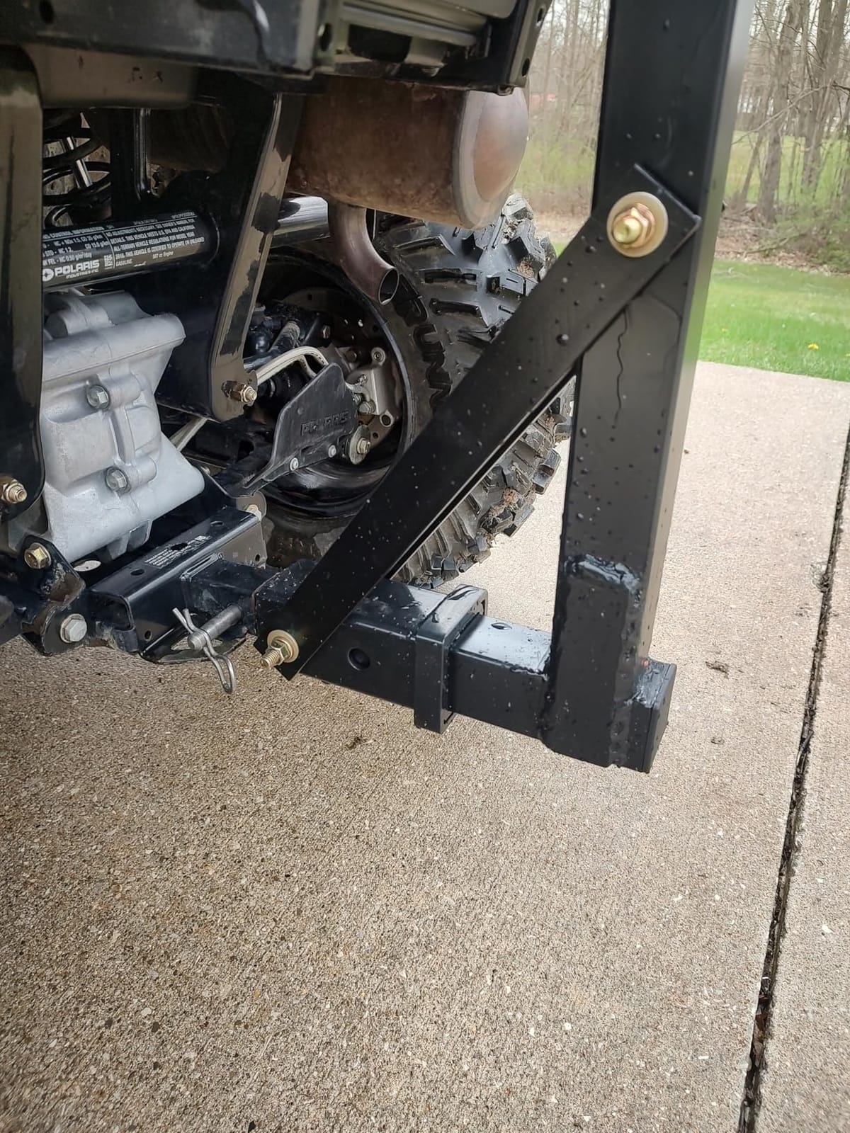 Buyers Products ATVS15A ATV 12V Broadcast Spreader 15 Gallon Hopper | 12V ATV Broadcast Spreader Holds 15 Gallons And Spreads Seed, Feed, Salt, Fertilizer, Deer Feed And More From 5 To 30 Ft customer photo 1