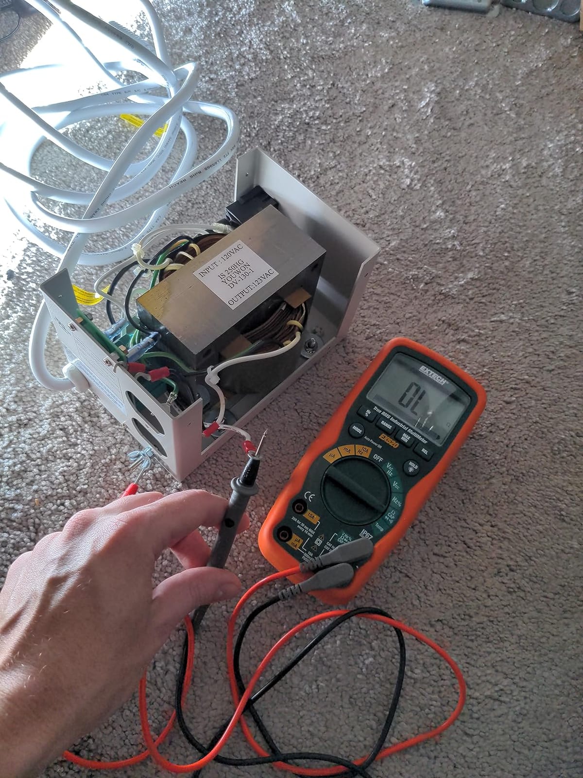 Tripp Lite IS250HG Isolation Transformer 250W Medical Surge 120V 2 Outlet TAA GSA customer photo 1