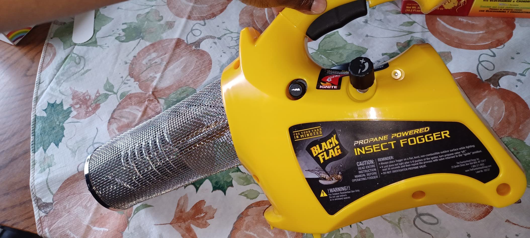 Black Flag 190095 Propane Insect Fogger, Yellow customer photo 1