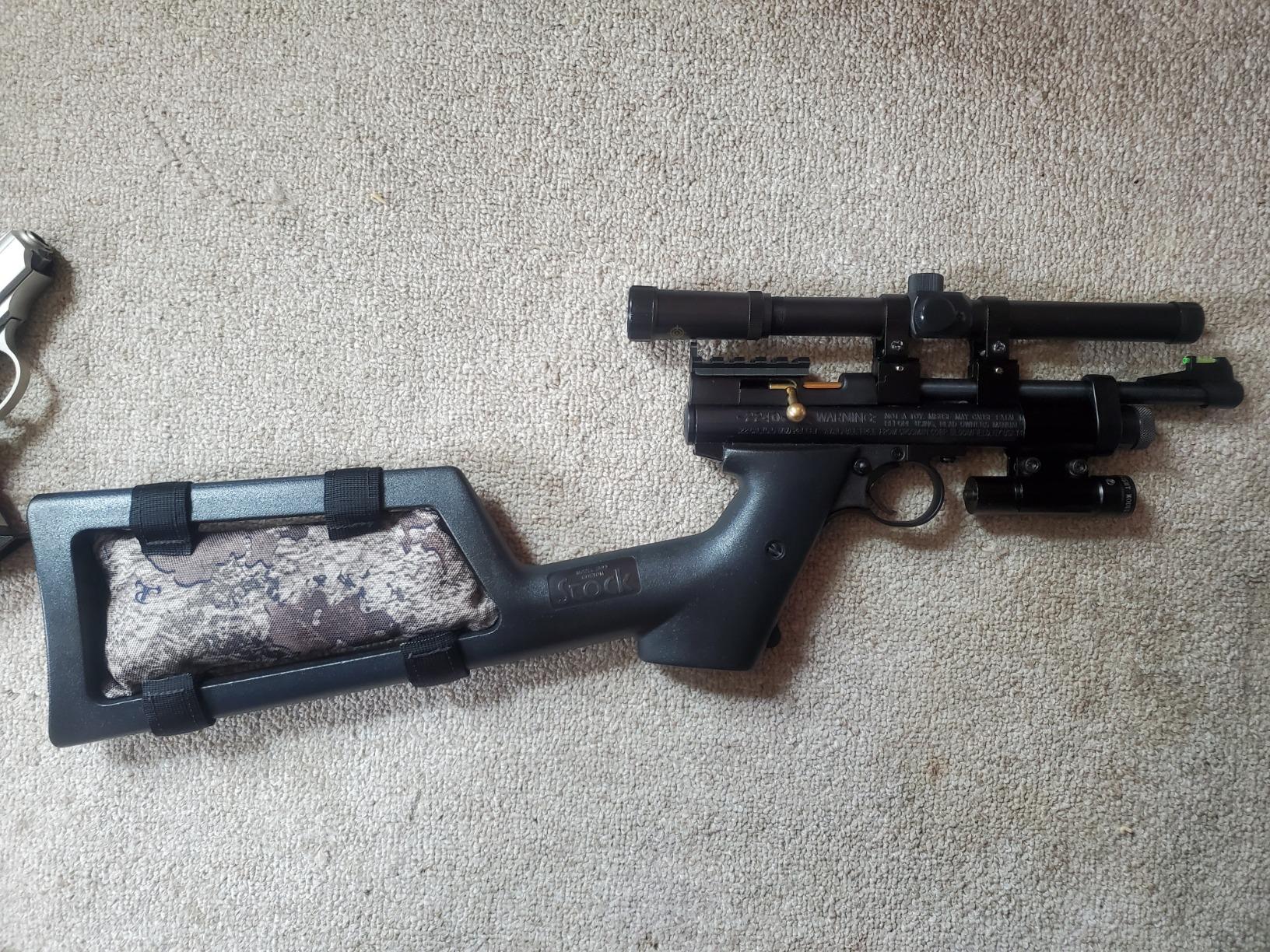 Crosman 2240 Bolt Action Single-Shot .22 Caliber CO2 Air Pistol - 460 FPS customer photo 2