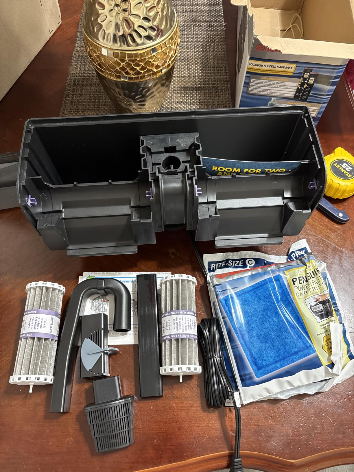 Marineland Penguin Bio-Wheel Power Filter 200 GPH, Multi-Stage Aquarium Filtration customer photo 1