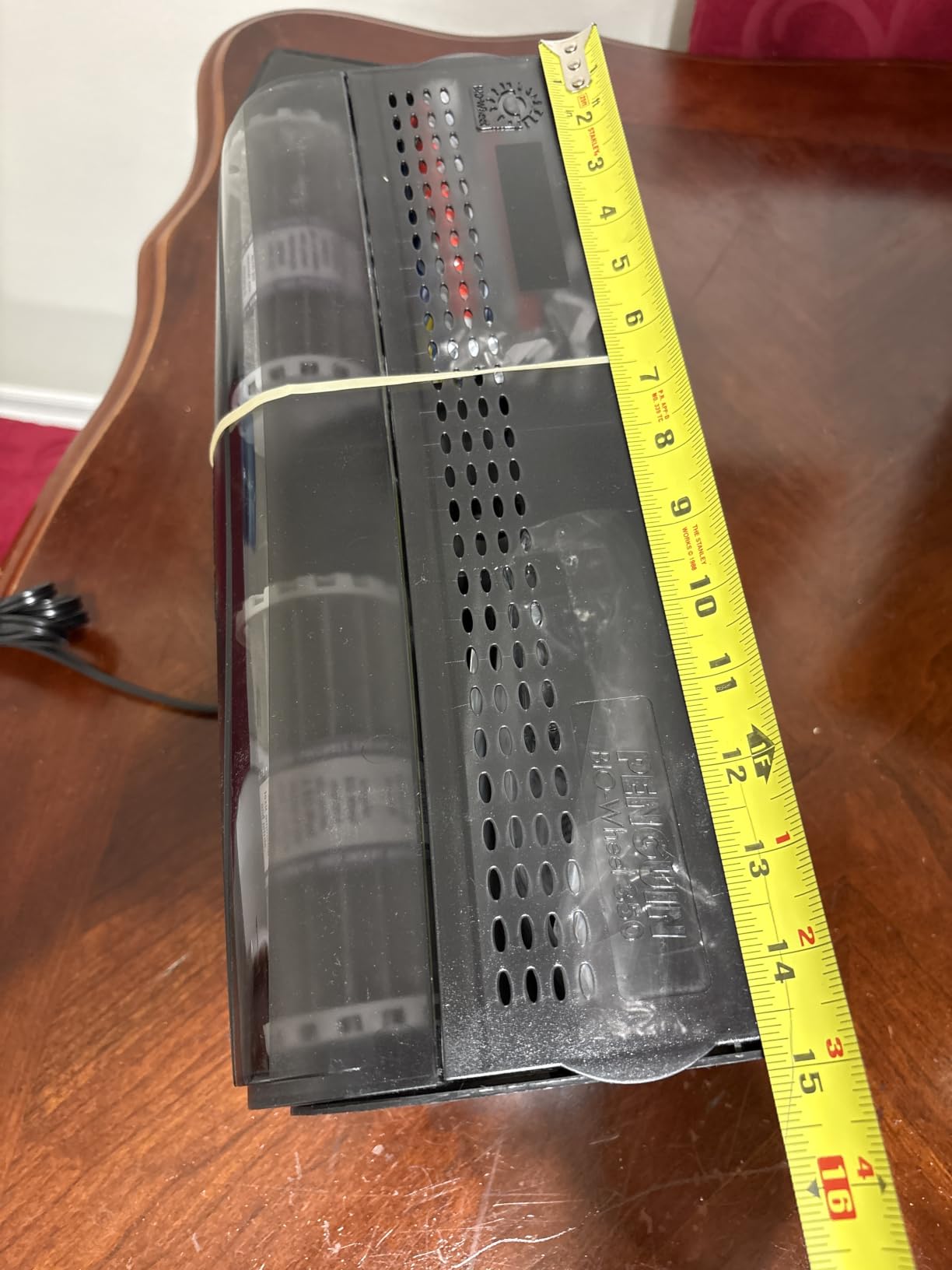 Marineland Penguin Bio-Wheel Power Filter 200 GPH, Multi-Stage Aquarium Filtration customer photo 2