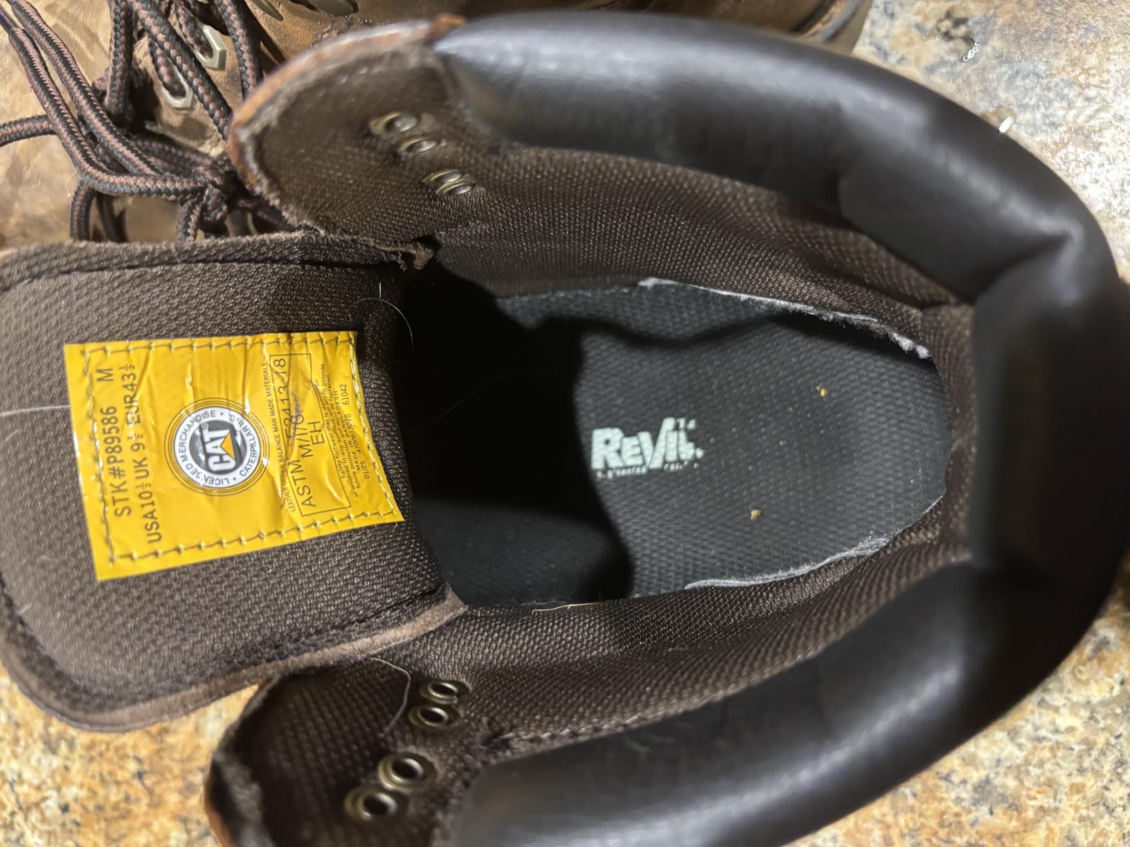 CAT Men's Second Shift Steel Toe Work Boot customer photo 1