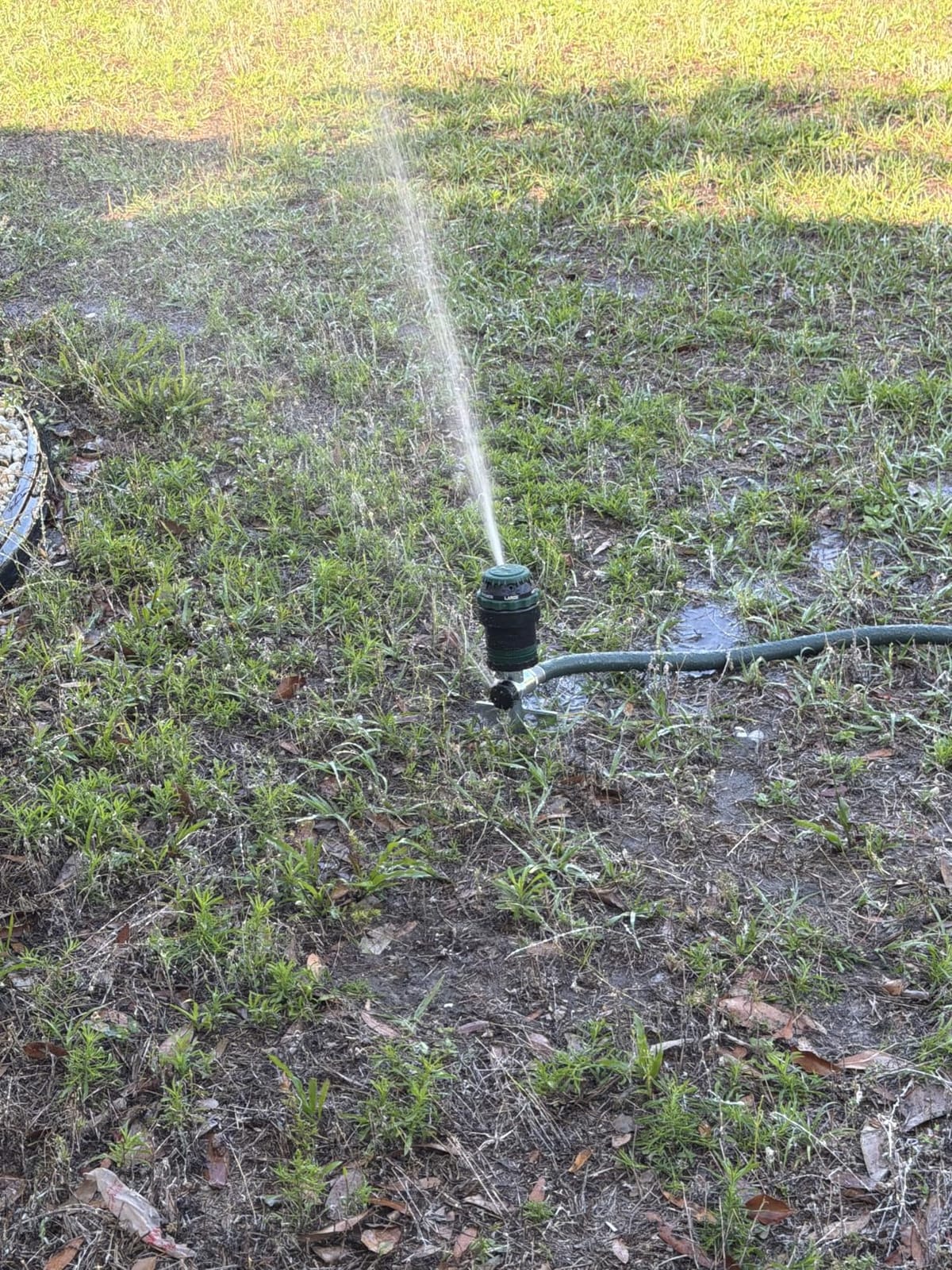 Orbit H2O-Six Gear-Drive Sprinkler on Metal T-Spike - Customizable Lawn Watering Coverage - Multi-Pattern Rotating Head with Adjustable Spray Range - Durable Outdoor Yard Irrigation Sprinkler - 58573 customer photo 1