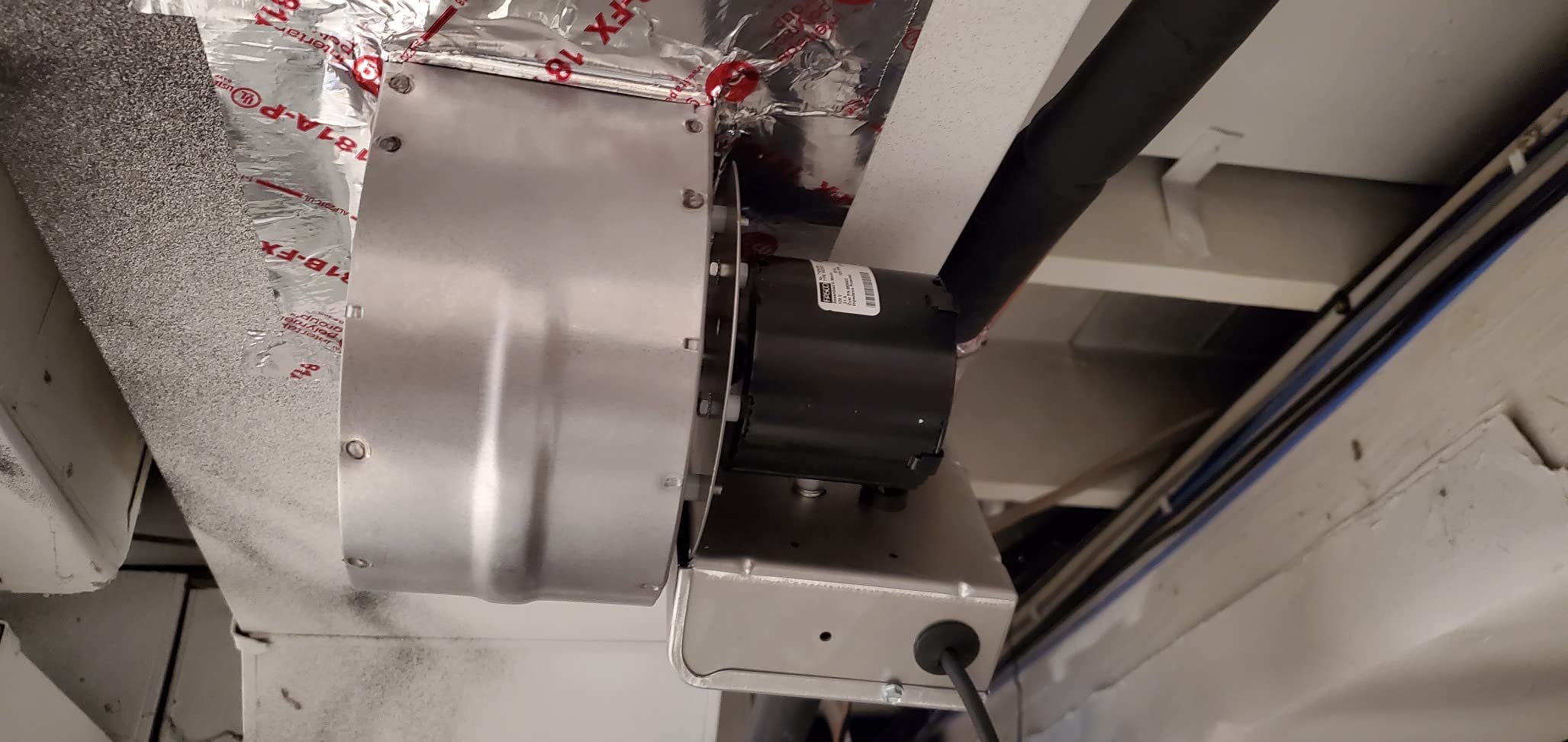 Tjernlund DB-2 Duct Booster Fan for Heating and Cooling Airflow, 275 CFM customer photo 2