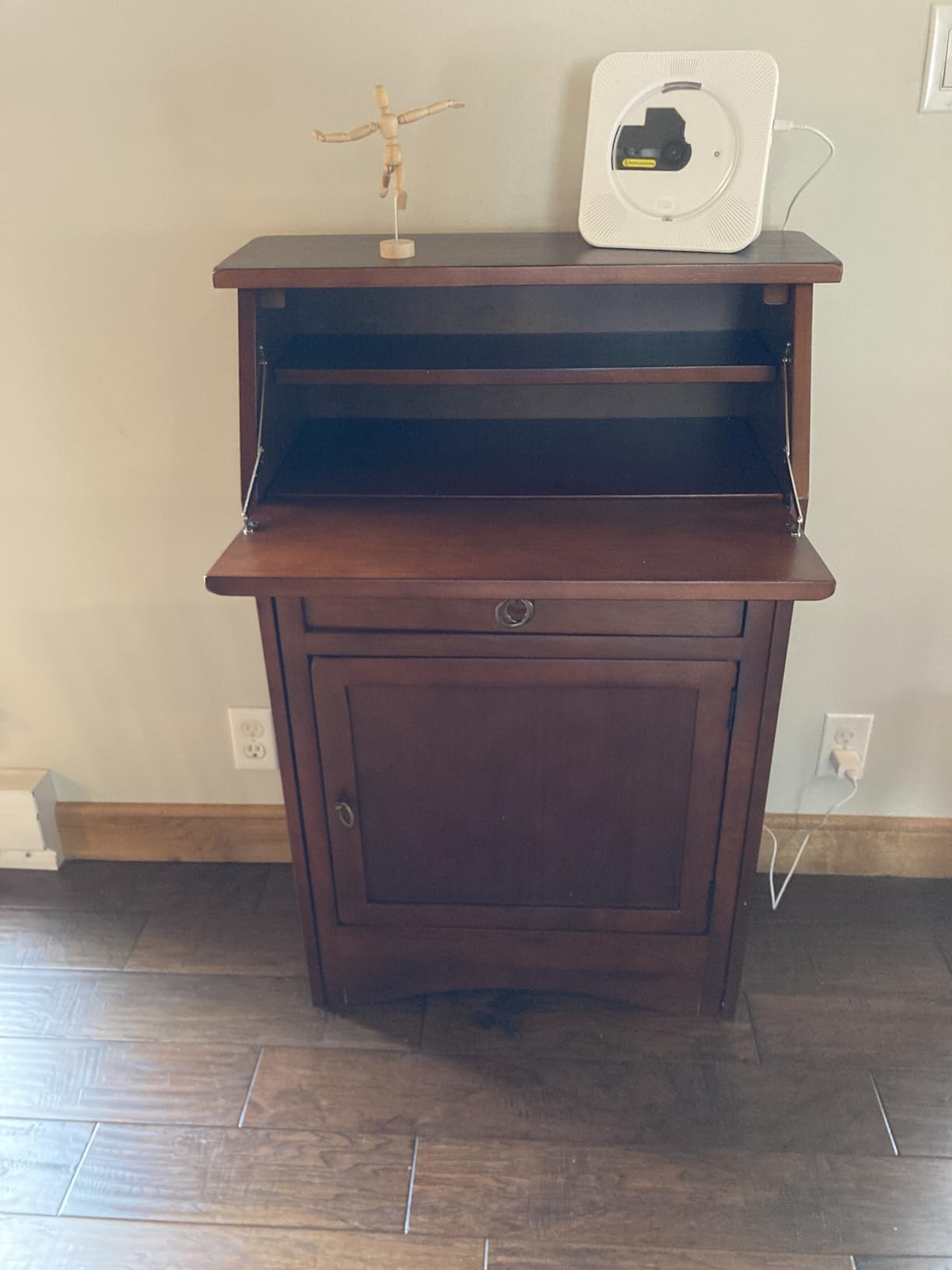 Winsome Regalia Secretary Desk, Antique Walnut customer photo 2