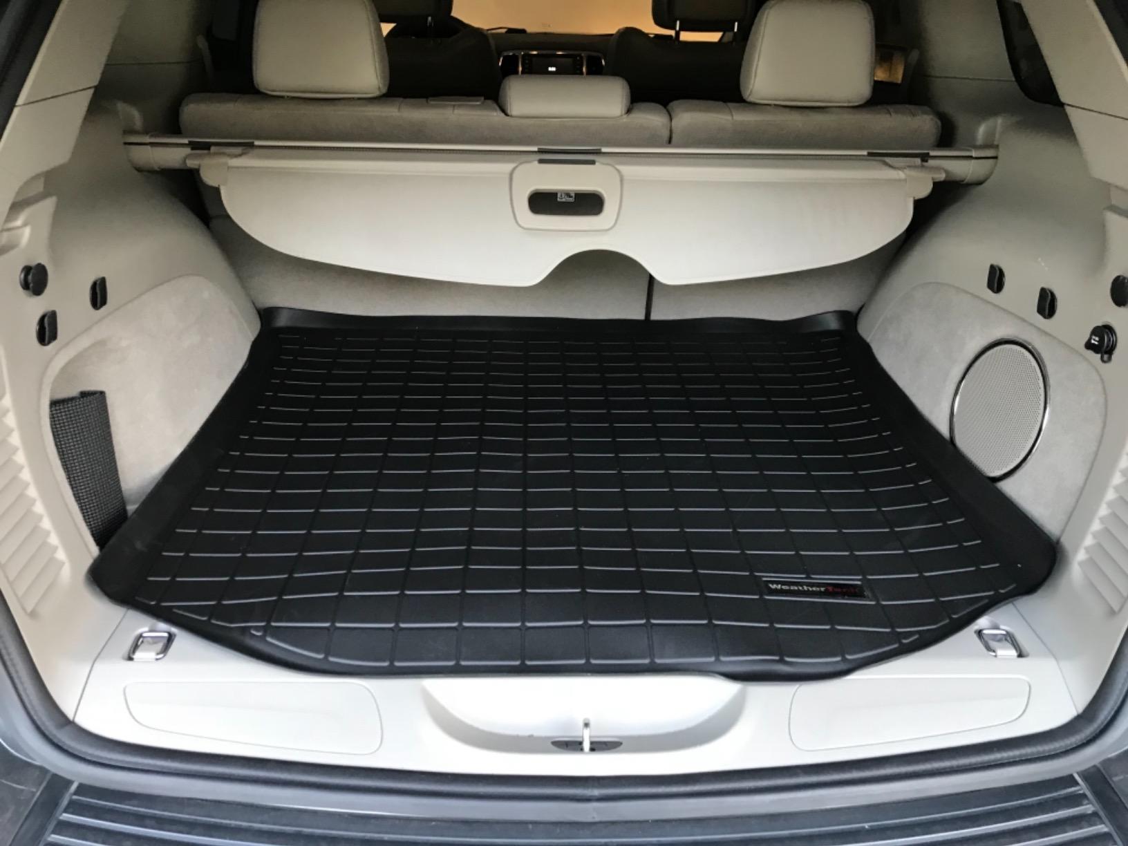 WeatherTech Cargo Trunk Liner for Jeep Grand Cherokee, Grand Cherokee Behind 2nd Row (40469), Black customer photo 1