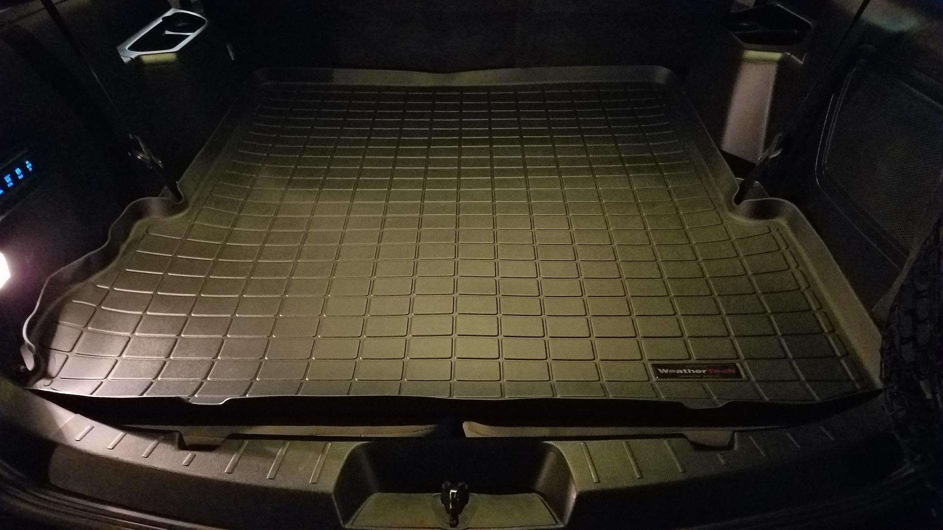 WeatherTech 40489 Custom Fit Cargo Liners for Ford Explorer, Black customer photo 2