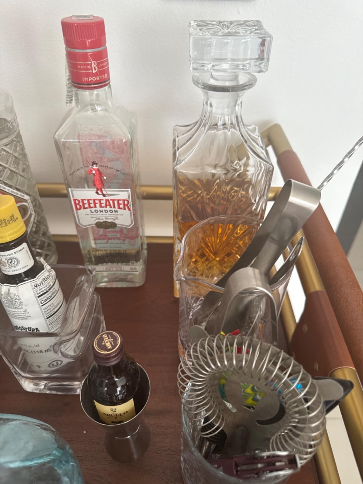 Godinger Dublin Whiskey Decanter, Liquor Decanter, Alcohol Decanter, Beer Decanter, 750ml customer photo 2