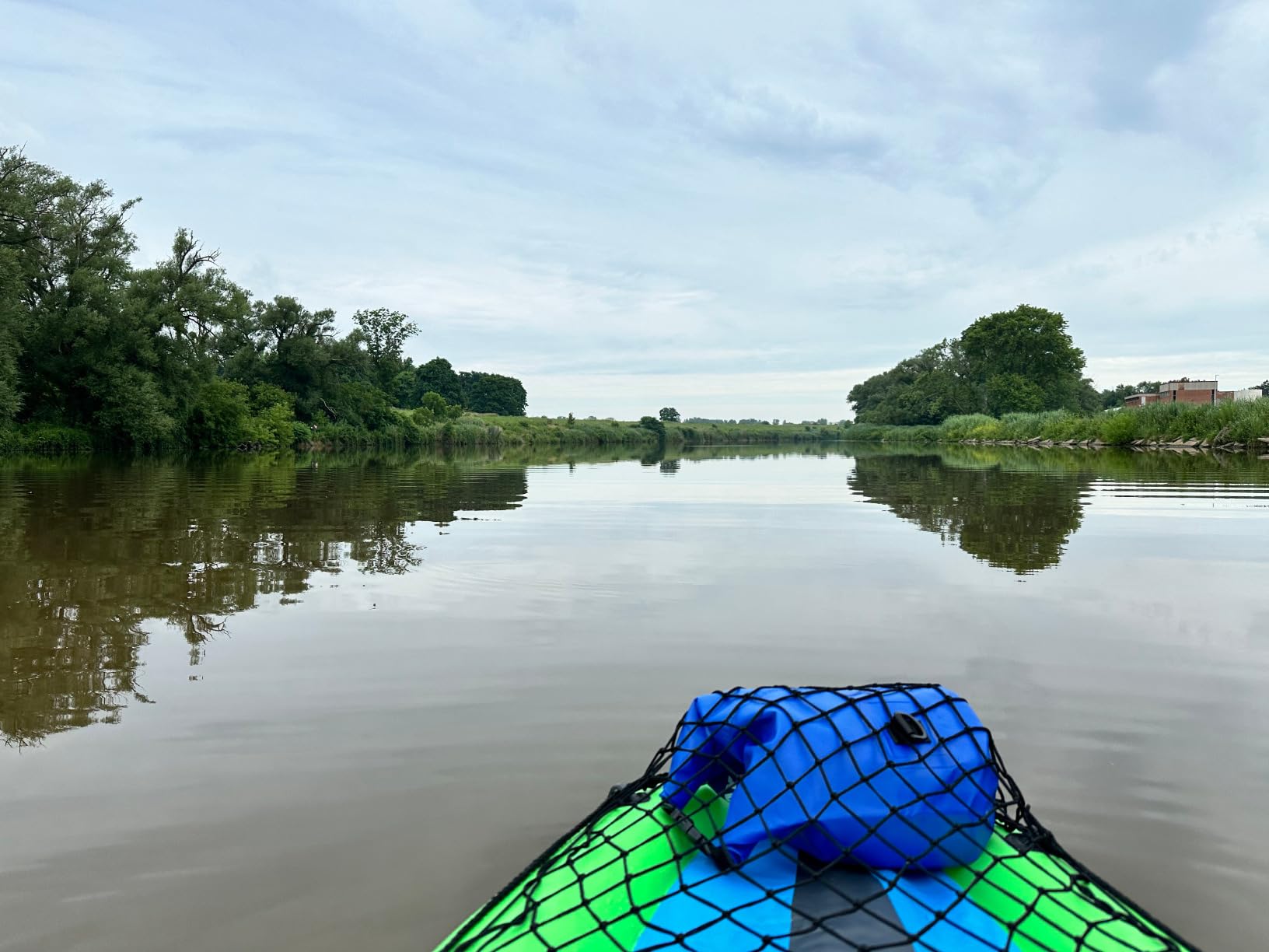 INTEX Challenger Inflatable Kayak Series: Includes Deluxe 86in Kayak Paddles and High-Output Pump - SuperStrong PVC - Adjustable Seat with Backrest - Removable Skeg - Cargo Storage Net customer photo 2