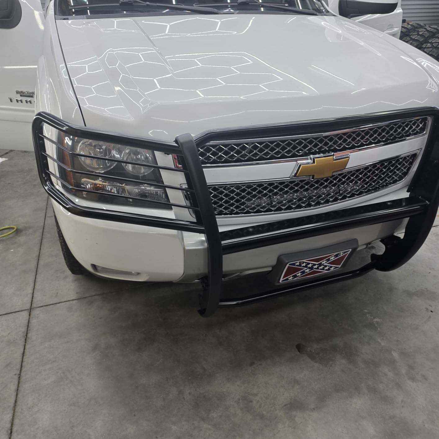 ARIES 4065 1-1/2-Inch Black Steel Grille Guard, No-Drill, Select Chevrolet Avalanche, Suburban 1500, Tahoe customer photo 2