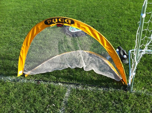 PUGG Pop Up Soccer Goal | Portable Training Set With Knitted Poly Net, The Original Pickup Game Goal, Includes Two Goals & Bag customer photo 1