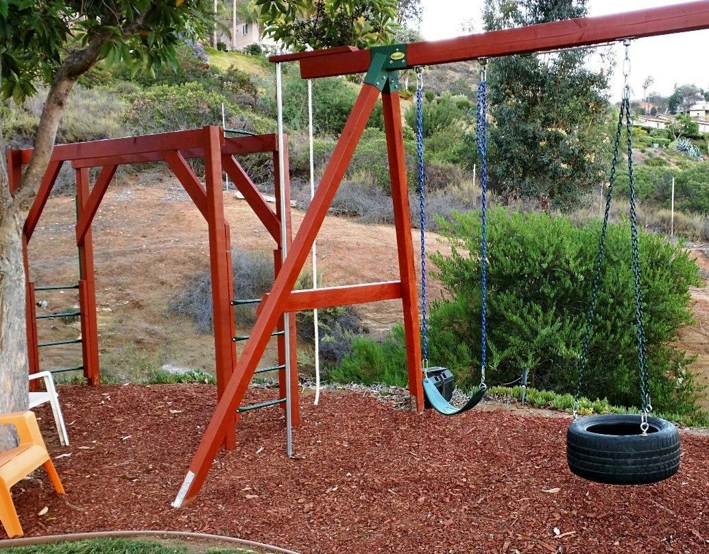 Swing-N-Slide WS 4564 Metal Monkey Bars with Six 21.5