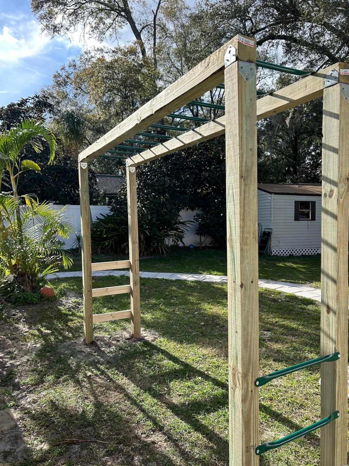 Swing-N-Slide WS 4564 Metal Monkey Bars with Six 21.5