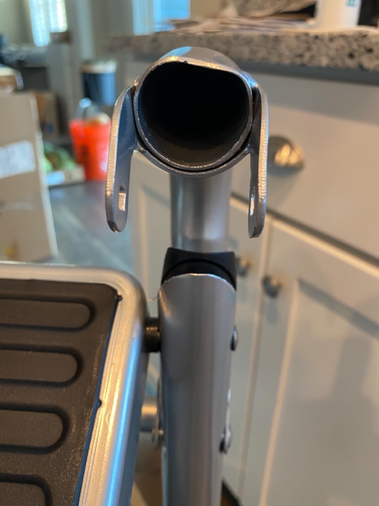 Cosco 3-Step Rolling Step Ladder, Grey customer photo 1