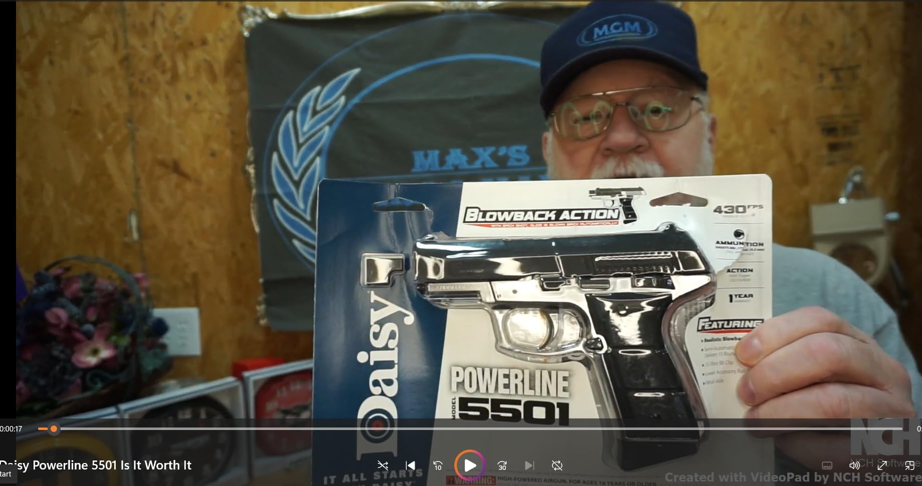 Daisy Powerline 5501 CO2 Air Pistol - 15-Shot - 430 FPS customer photo 2