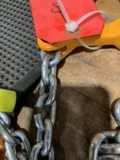 Vestil CDL-2000 Steel Chain Drum Lifter 2000 Capacity Orange/Silver customer photo 1