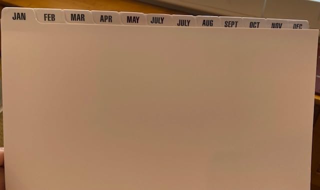 Smead Desk File Sorter, A-Z File Organizer, 20 Dividers, Letter, Dark Blue customer photo 2