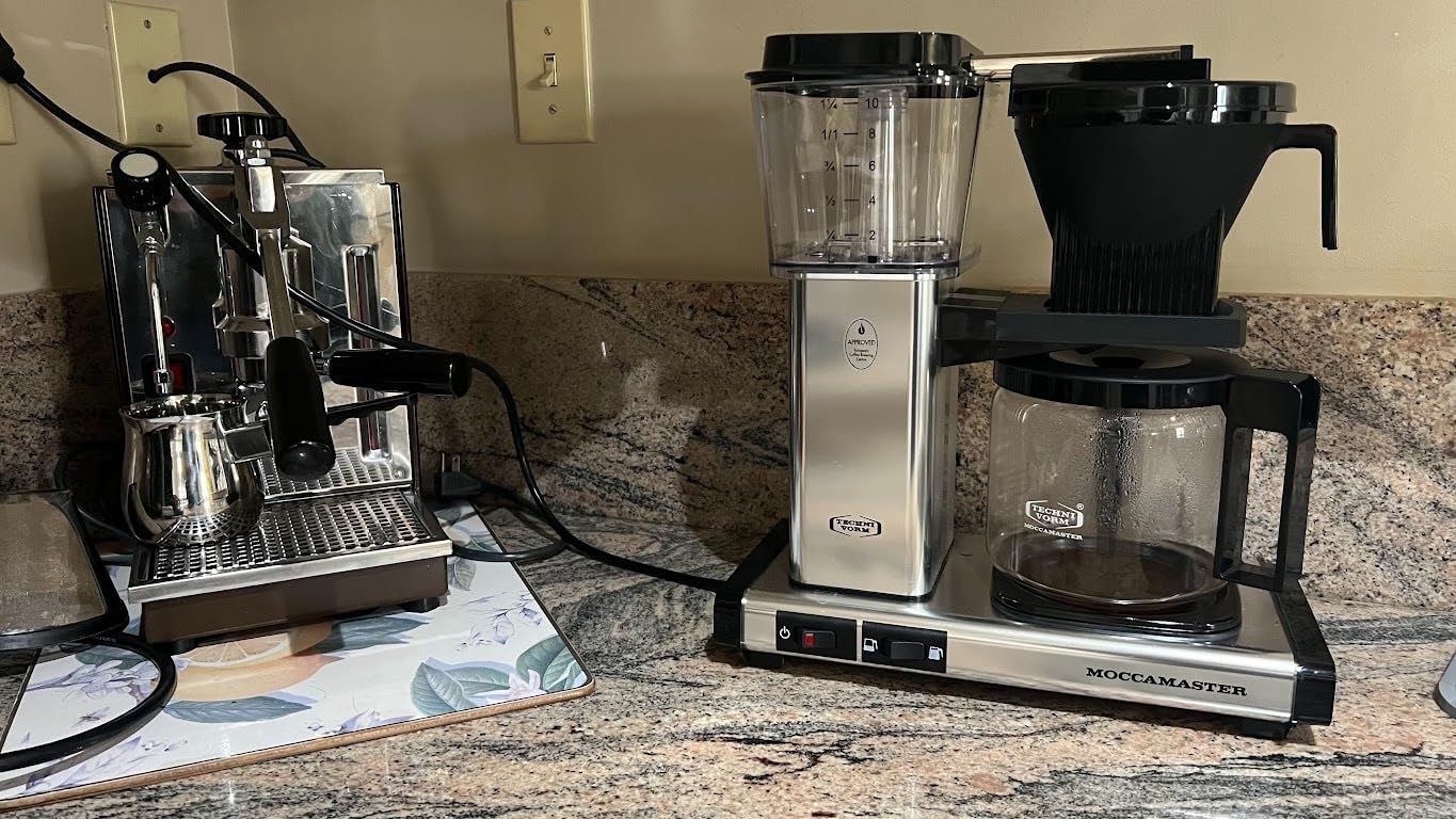 Technivorm Moccamaster 79112 KBT Coffee Brewer, 40 oz, Polished Silver customer photo 1